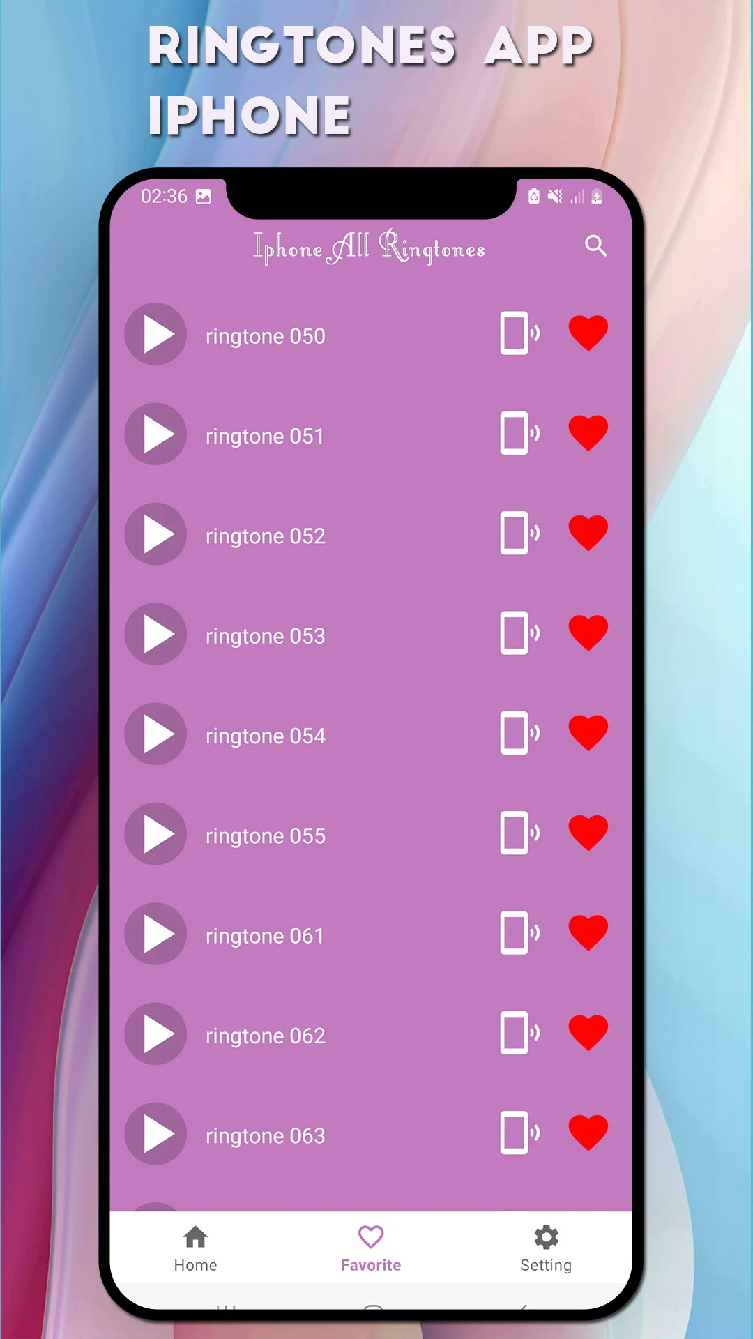 iPhone All Ringtones screenshot