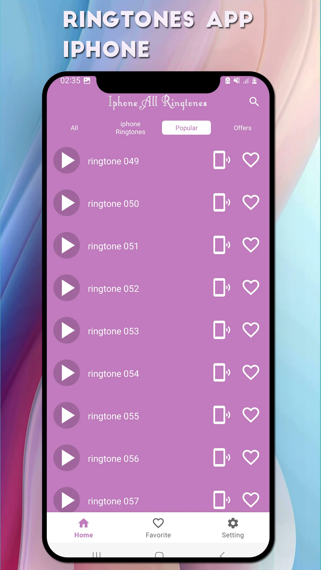 iPhone All Ringtones screenshot