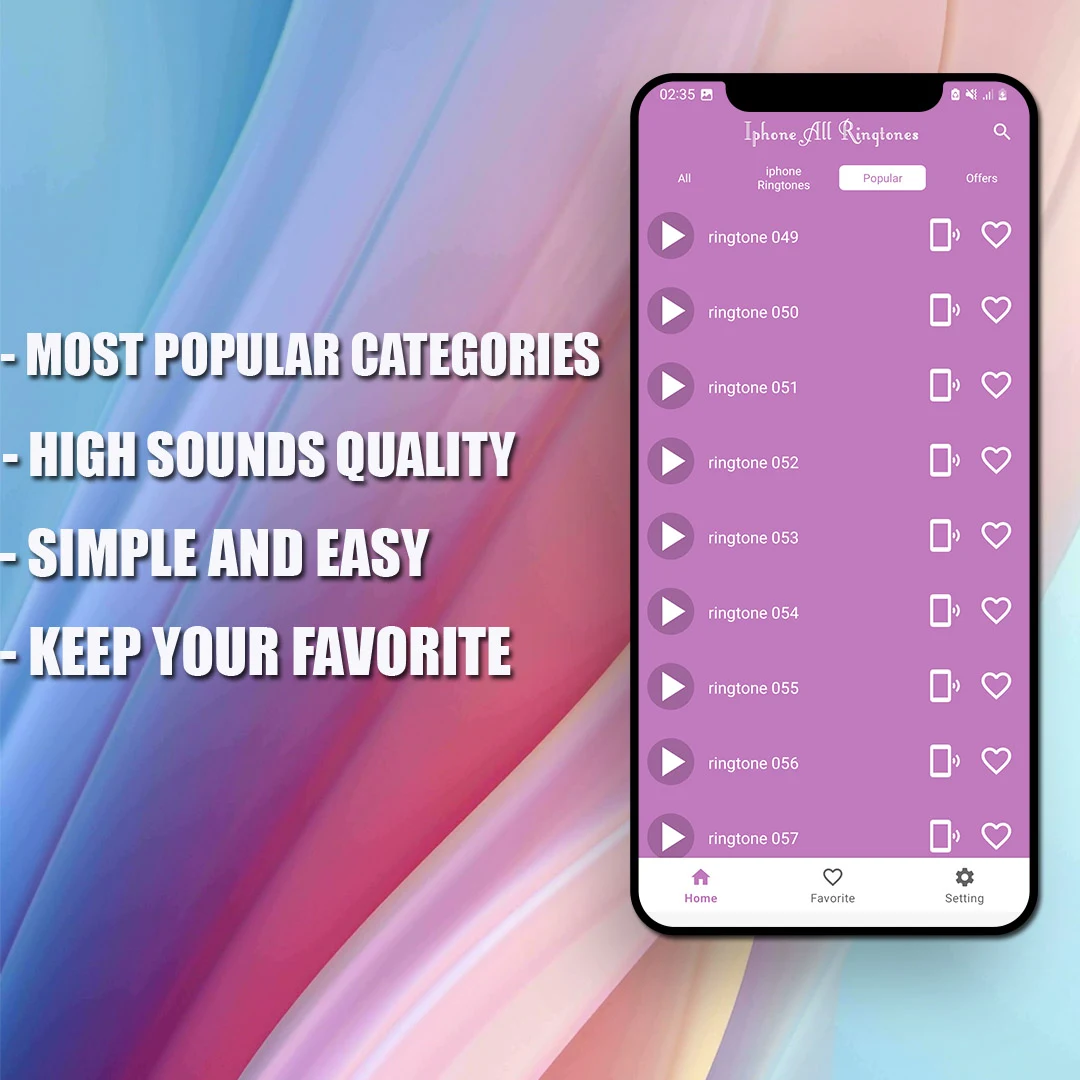 iPhone All Ringtones screenshot